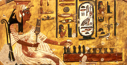 Çariça Nefertiti oyun zamanı (e.ə.1320-1200)